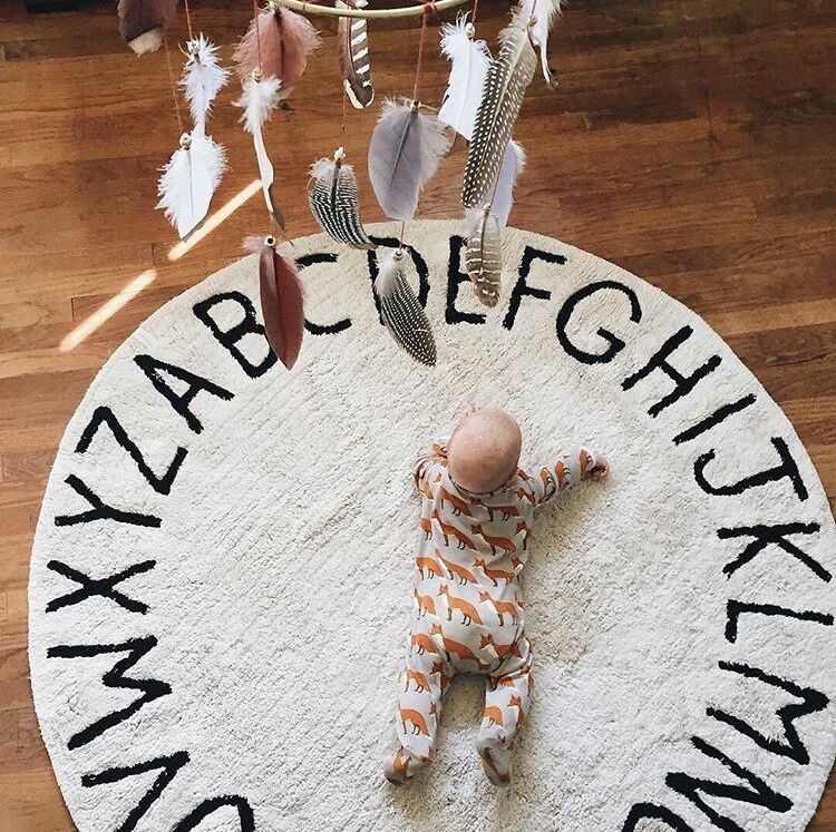 Alphabet Rug