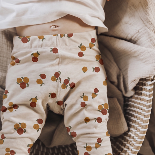 Clementine Print Leggings