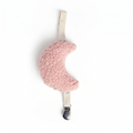 Sherpa Moon Pacifier Holder - Shortcake