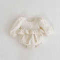 Andi Ruffle Lace Romper