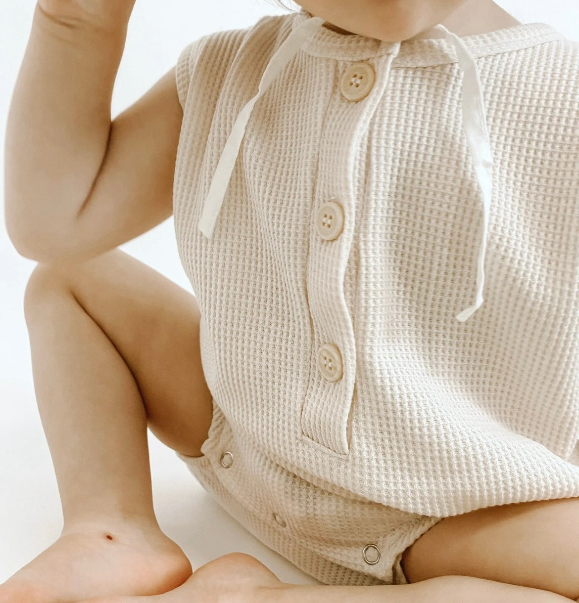 Matteo Waffle Romper