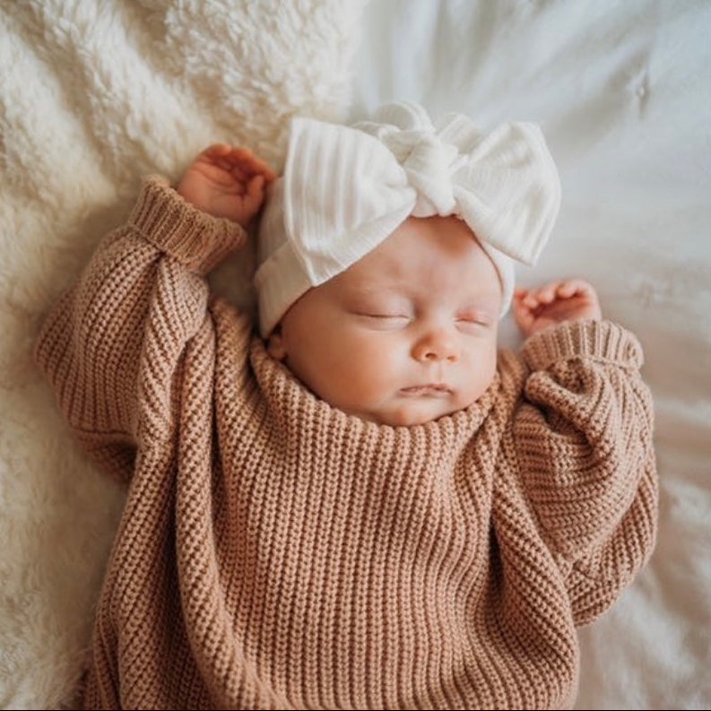 Laguna Chunky Knit Sweater in Apricot