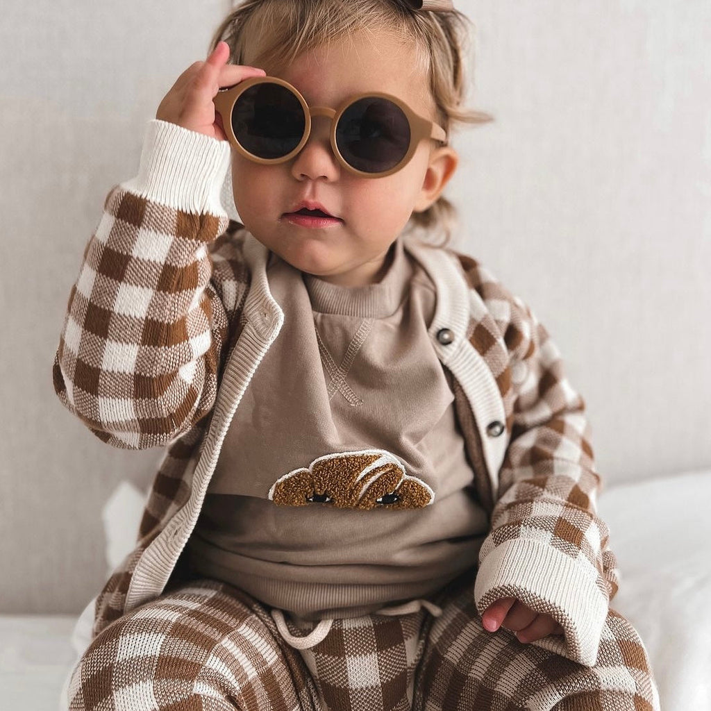 Croissant Patch Sweatshirt