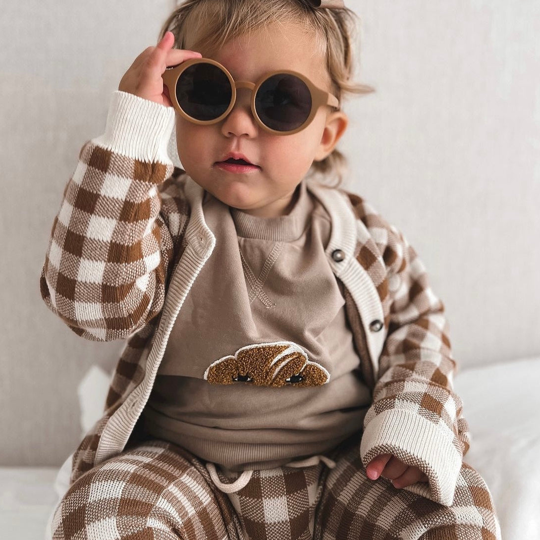 Croissant Patch Sweatshirt