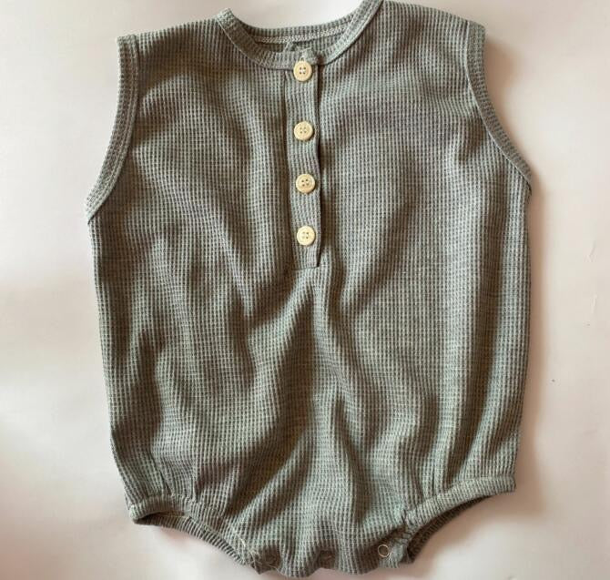 Matteo Waffle Romper