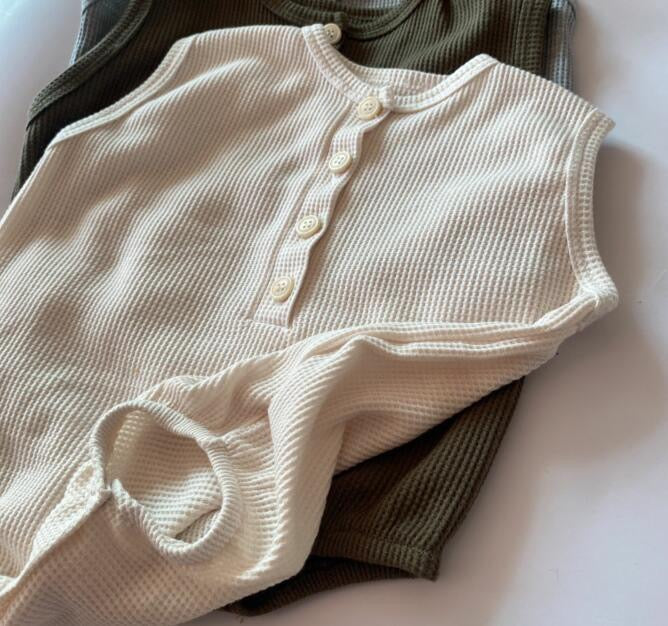 Matteo Waffle Romper
