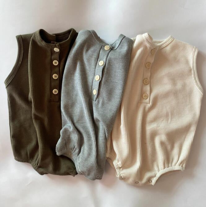 Matteo Waffle Romper