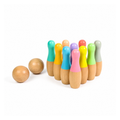 Wooden Bowling Set