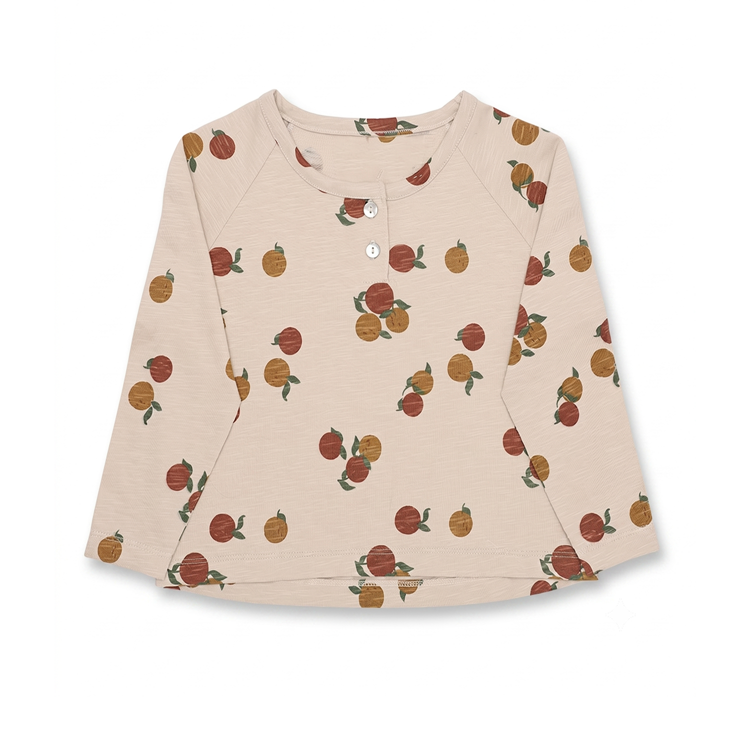 Long Sleeve Clementine Print Tee