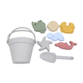 Beach Bucket Sand Toy Set - Grey