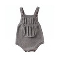 Sona Knit Romper Grey
