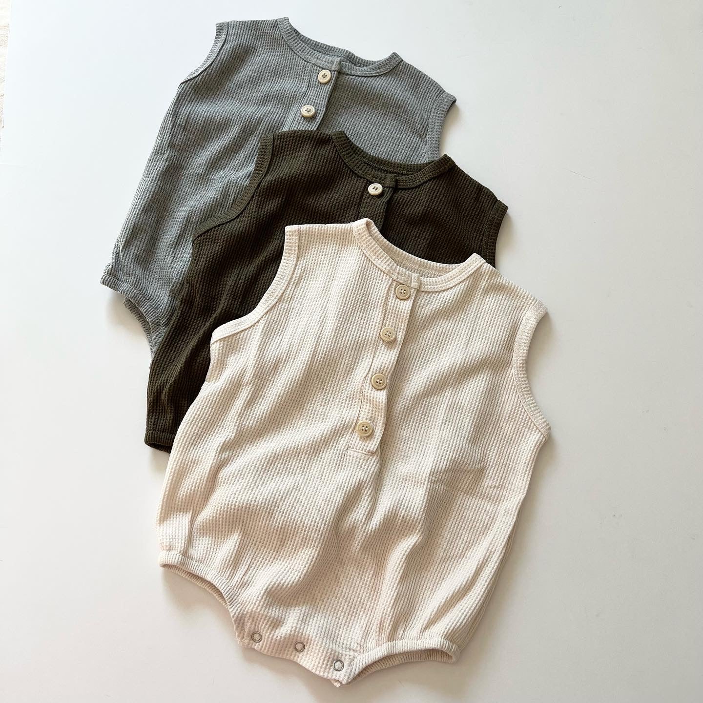 Matteo Waffle Romper