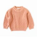 Laguna Chunky Knit Sweater in Apricot