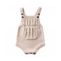 Sona Knit Romper Beige