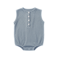 Matteo Waffle Romper - Sloan